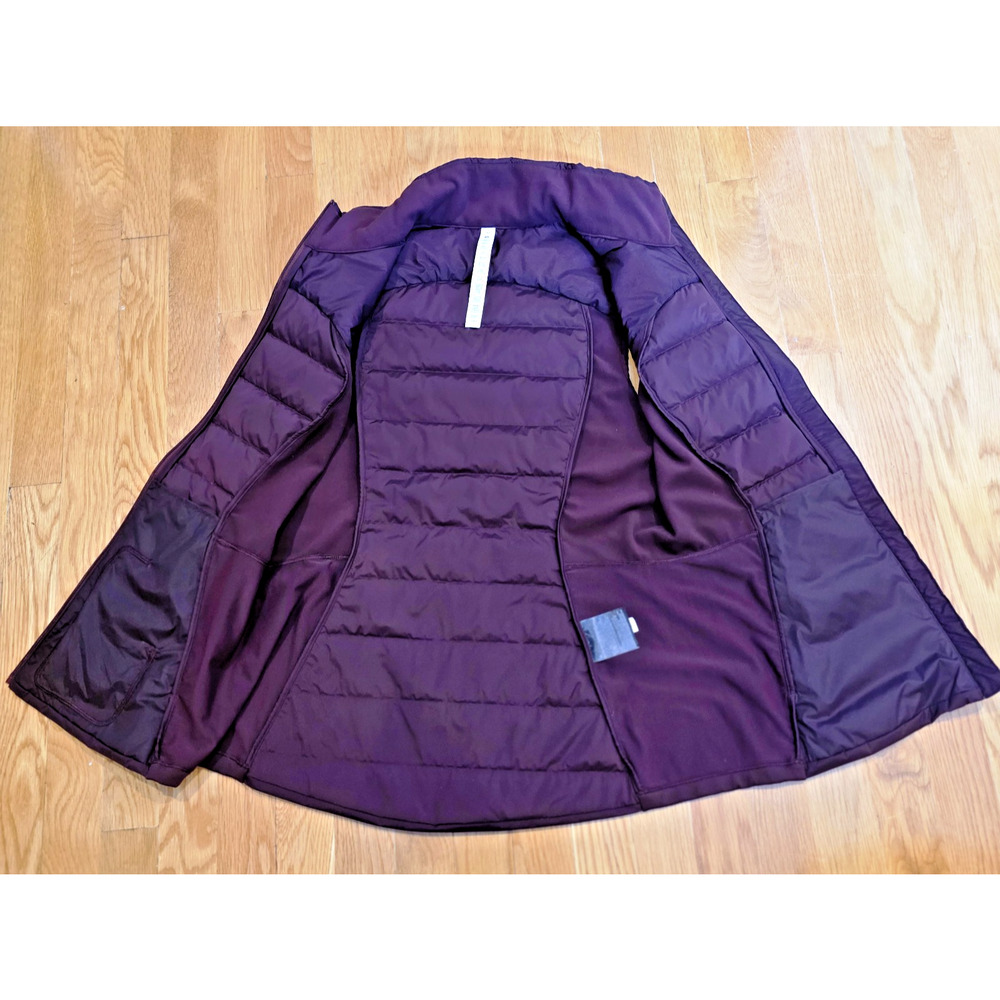 Lululemon Down For It All Vest Garnet Red Goose Down Puffer Size 10 NWOT W4CB0S - Picture 7 of 15